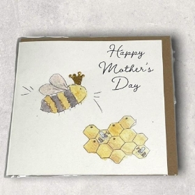 You're The Queen Bee Mothers Day Card