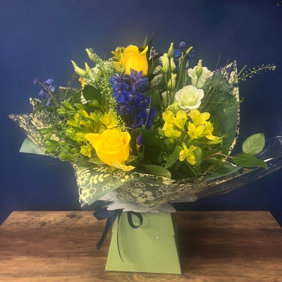 Blue and Yellow Bouquet