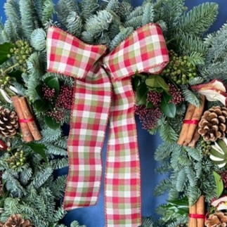 Christmas Cheer Door Wreath