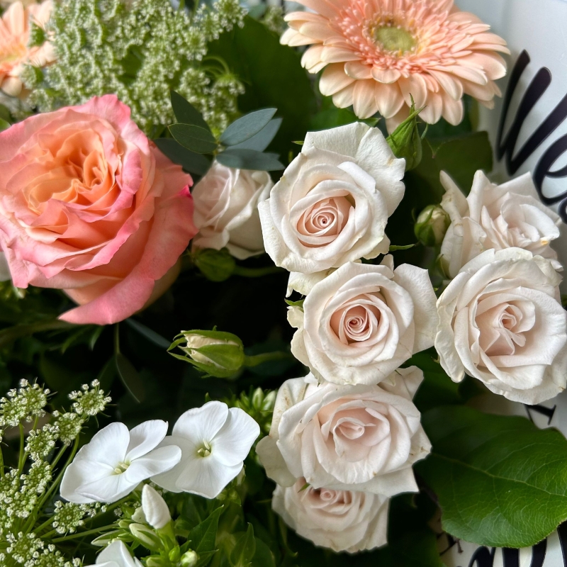 Peach Hand Tied Bouquet