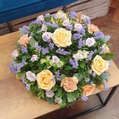 Peach & Lilac Posy