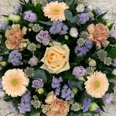 Peach & Lilac Posy