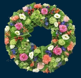 Pastel Wreath