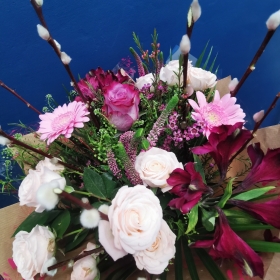 January Hand Tie Bouquet