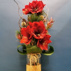 Festive Forest Vase