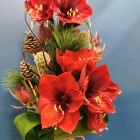 Festive Forest Vase