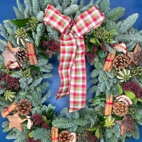 Christmas Cheer Door Wreath